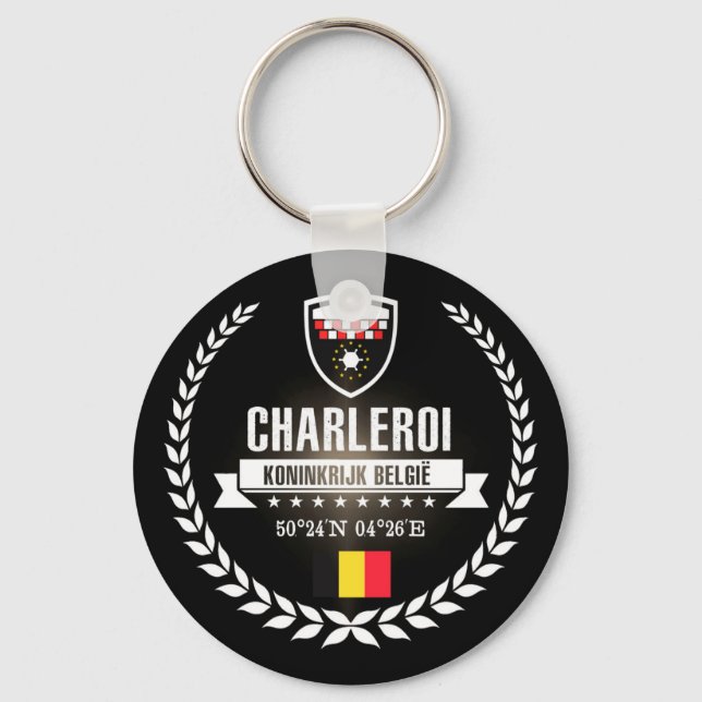 Charleroi Schlüsselanhänger (Vorderseite)