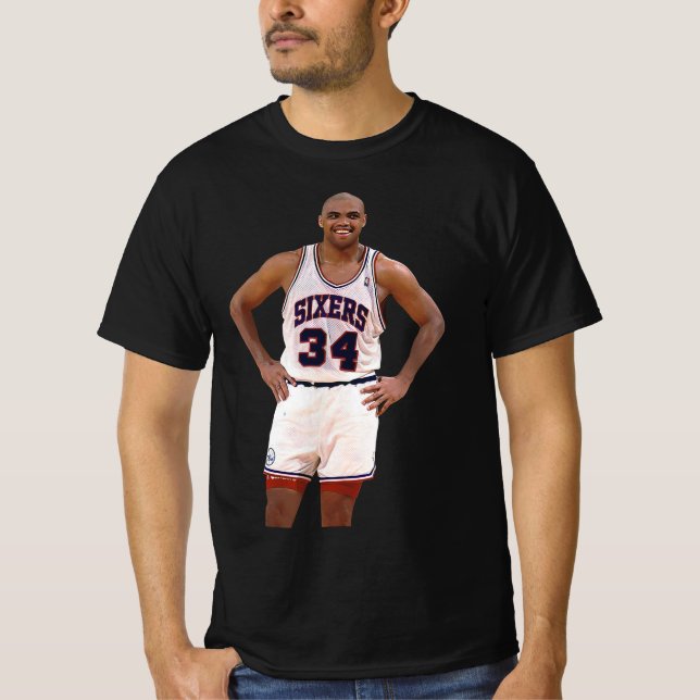 Charles Barkley T Shirt Basketball Fan Hoodie (Vorderseite)