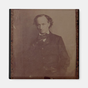 Charles Baudelaire (1820-1867), französischer Dich Magnet