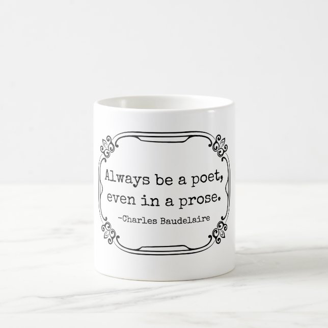 Charles Baudelaire Kaffeetasse (Mittel)