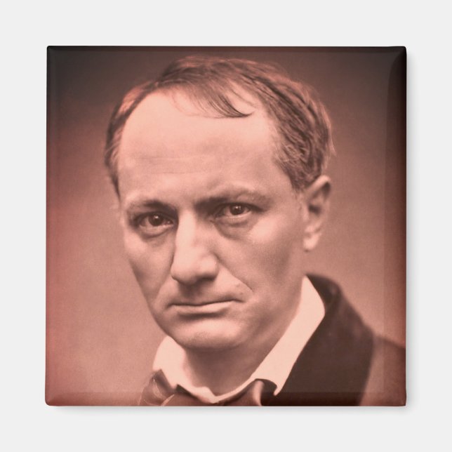 Charles Baudelaire Magnet (Vorne)