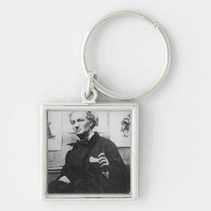 Charles Baudelaire mit Stichen, c.1863 Schlüsselanhänger