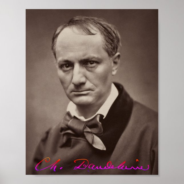Charles Baudelaire Poster (Vorne)