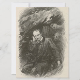 Charles Baudelaire (von Georges Rochegrosse) Karte