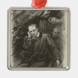 Charles Baudelaire (von Georges Rochegrosse) Ornament Aus Metall