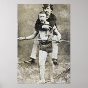 Charles Blondin - Acrobat Poster