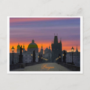 Charles Bridge Post Card Postkarte