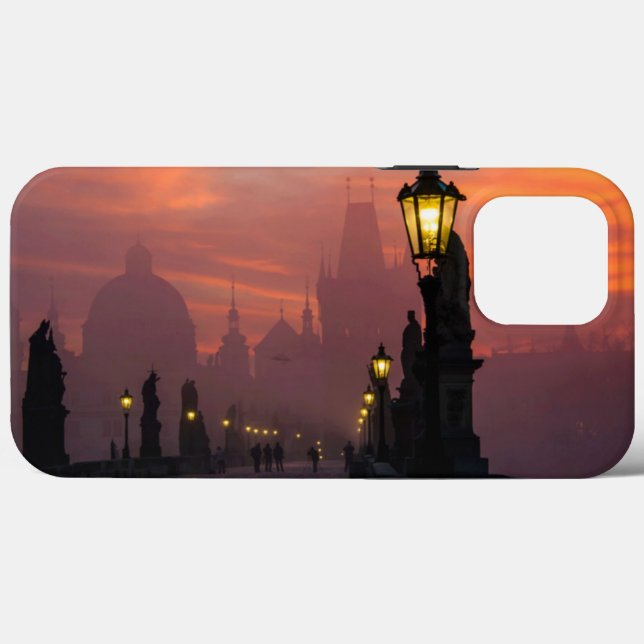 Charles Bridge Prag Case-Mate iPhone Hülle (Rückseite (Horizontal))
