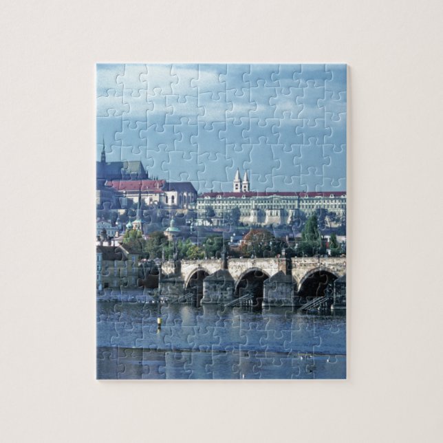 Charles Bridge Prague Castle Jigsaw Puzzle (Vertikal)