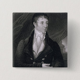 Charles Brockden Brown (1771-1810) graviert von Button