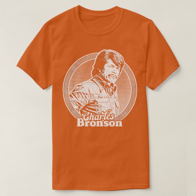 Charles Bronson Fan Design 1 T-Shirt (Design vorne)
