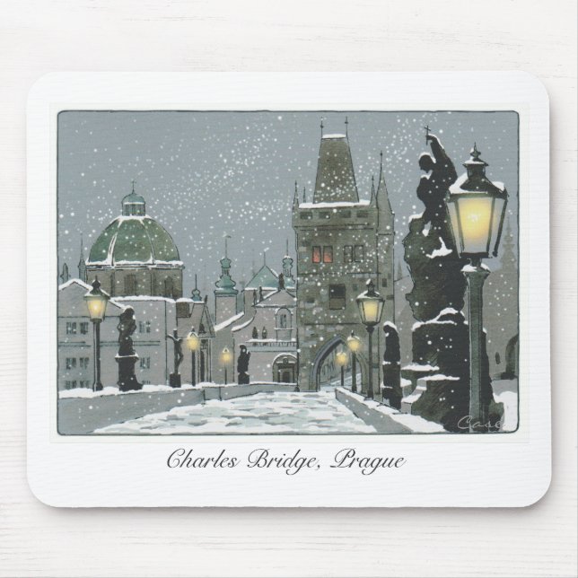 Charles-Brücke mousepad (Vorne)