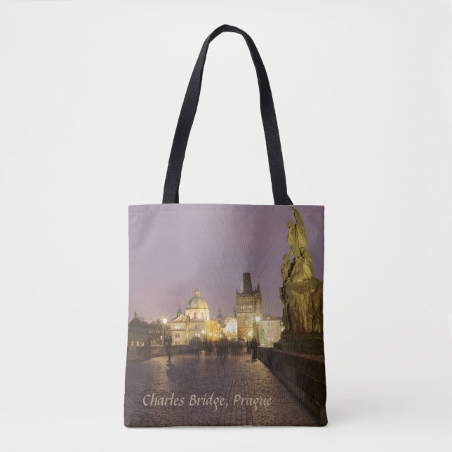 Charles-Brücke, Prag-Andenken-Foto (Vorderseite)