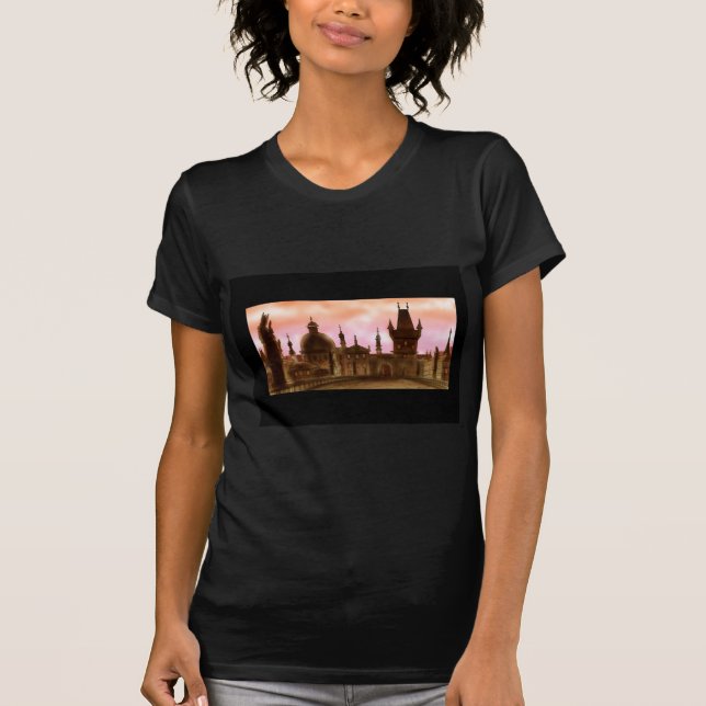 Charles-Brücke Prag T-Shirt (Vorderseite)