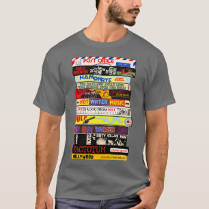 Charles Bukowski Books Stack T-Shirt