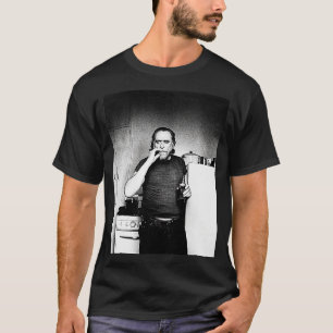 Charles Bukowski Dichter und Romancier Fan-Design T-Shirt