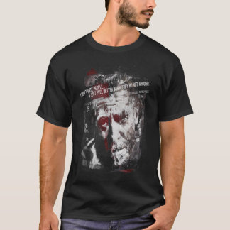 Charles Bukowski - Grunge-Design T-Shirt