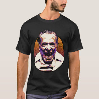 Charles Bukowski Halftone Dots T-Shirt