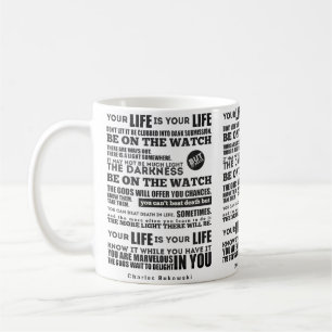 Charles Bukowski Kaffeetasse