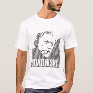 Charles Bukowski-Porträt-Design T-Shirt