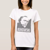 Charles Bukowski-Porträt-Design