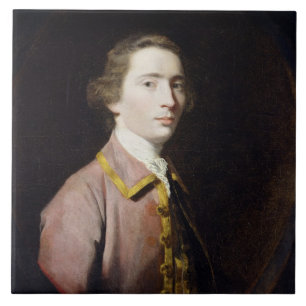 Charles Carroll von Carrollton, c.1763 (Öl auf Fliese