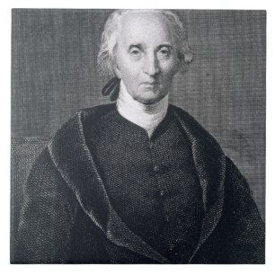 Charles Carroll von Carrollton, graviert durch Fliese