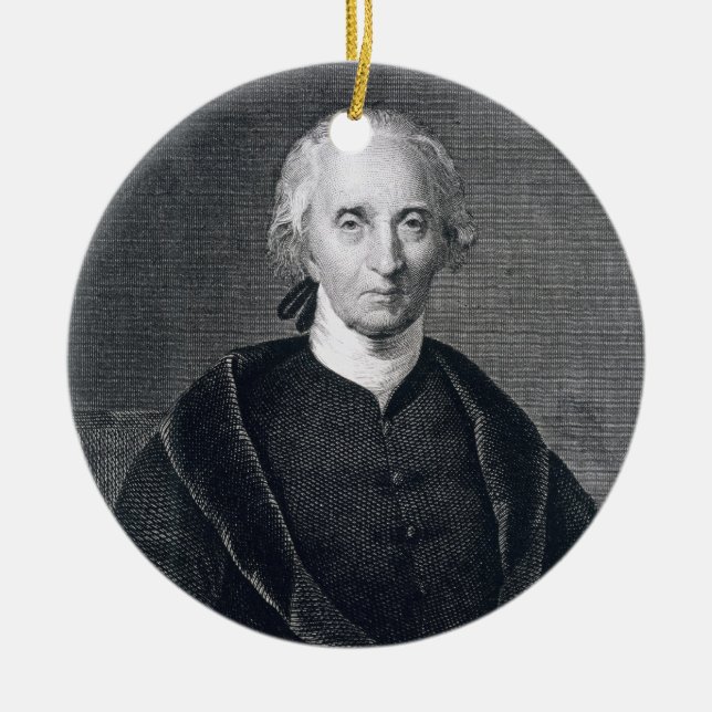 Charles Carroll von Carrollton, graviert durch Keramik Ornament (Vorne)