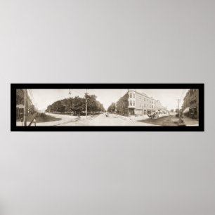 Charles City, Iowa Photo 1907 Poster