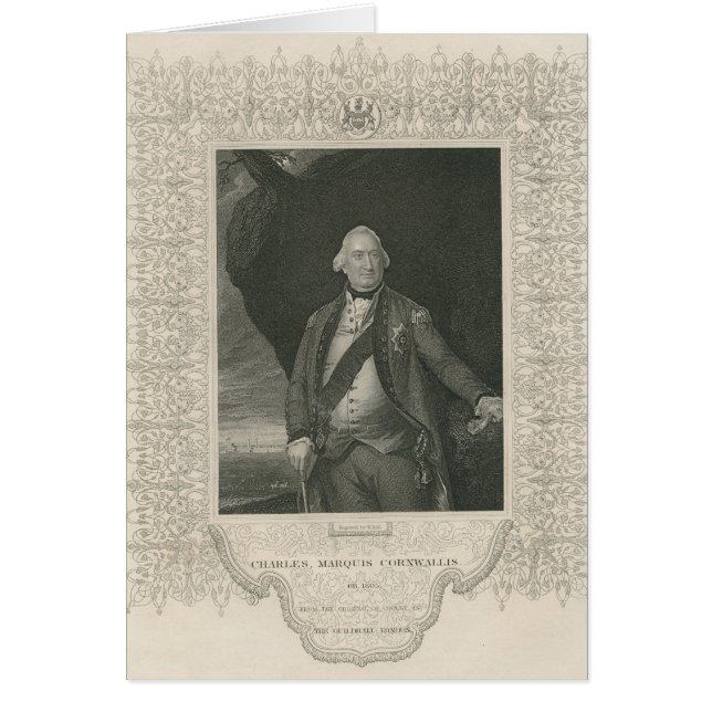 Charles Cornwallis (Vorne)