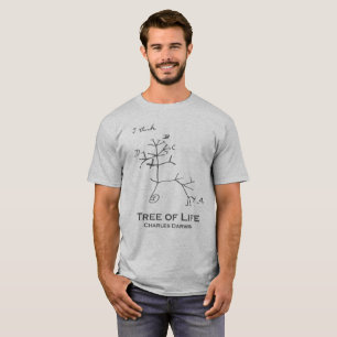Charles Darwin - Baum des Lebens - ich denke - 01 T-Shirt