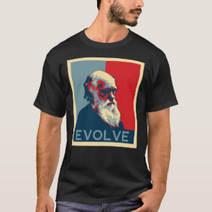 Charles Darwin Evolve Evolution Essential T - Shir T-Shirt