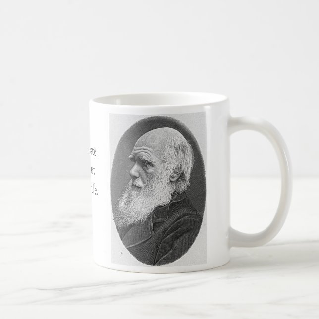 Charles Darwin Kaffeetasse (Rechts)