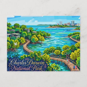 Charles-Darwin-Nationalpark Australien Postkarte