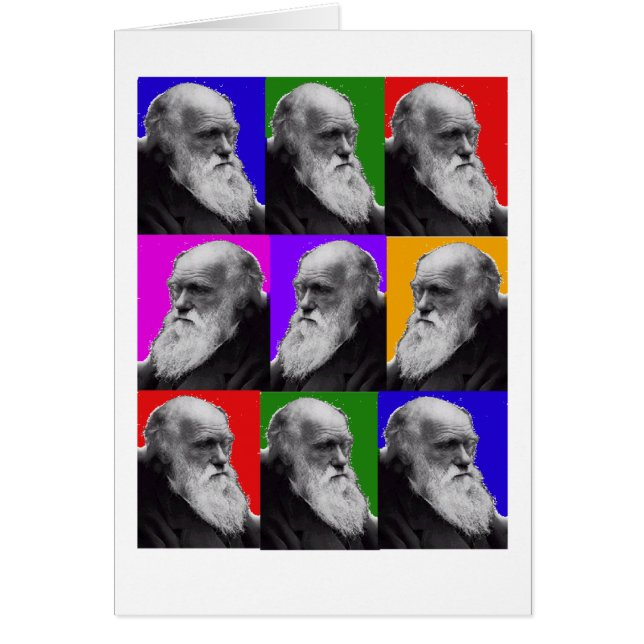 Charles Darwin Pop Kunstgeschenke für alle Altersg (Vorne)