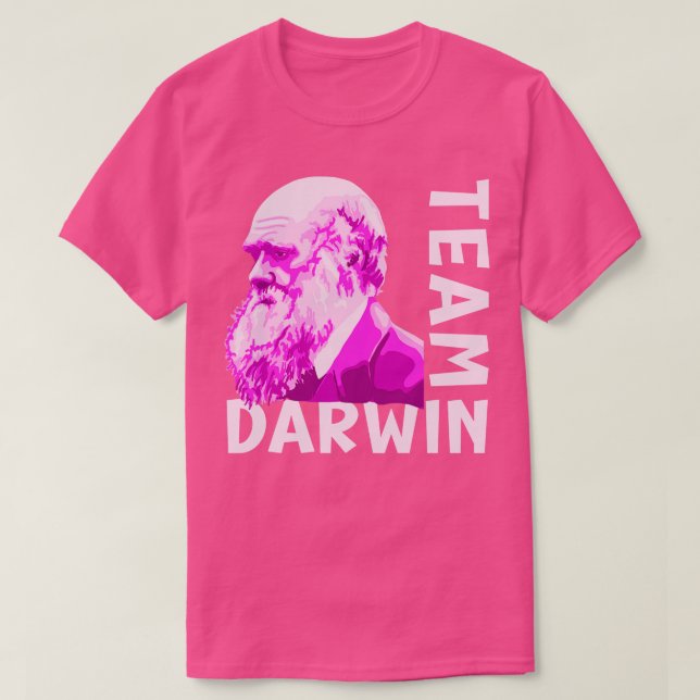 Charles Darwin Portrait T-Shirt (Design vorne)