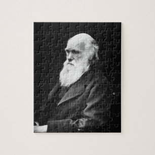 Charles Darwin Porträt Puzzle