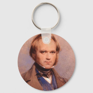 Charles Darwin Schlüsselanhänger