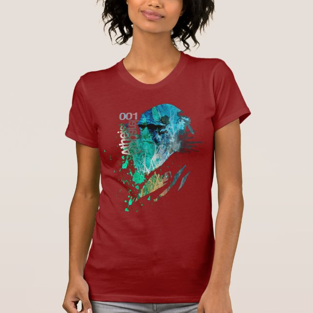 Charles Darwin T-Shirt (Vorderseite)