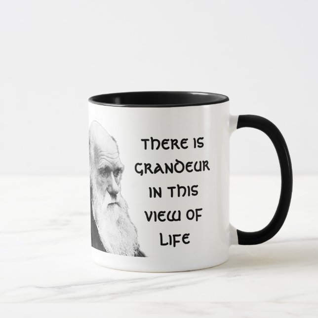Charles Darwin Tasse (Rechts)