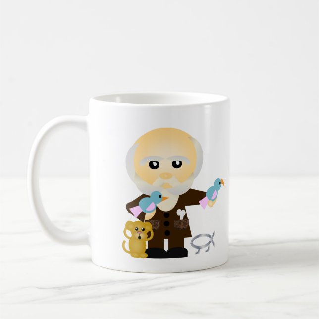 Charles Darwin Tasse (Links)