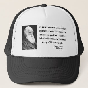 Charles Darwin-Zitat 1b Truckerkappe