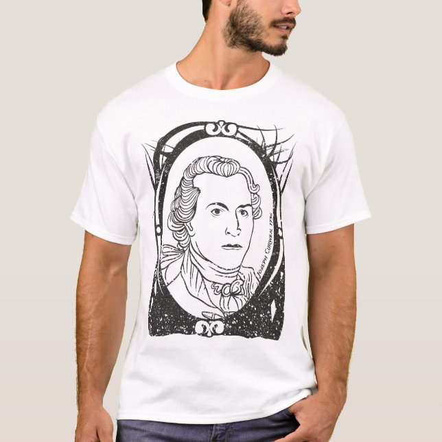 Charles Dexter Ward Joseph Curwen Lovecraft T-Shirt (Vorderseite)