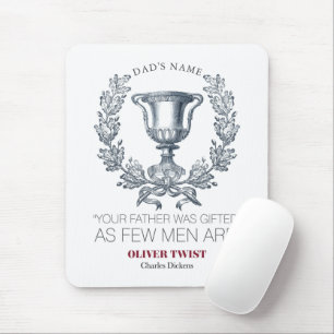 Charles Dickens - Dein Vater wurde gezettelt - Tro Mousepad