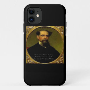 Charles Dickens & Herzliches Zitat iPhone 6 Hülle