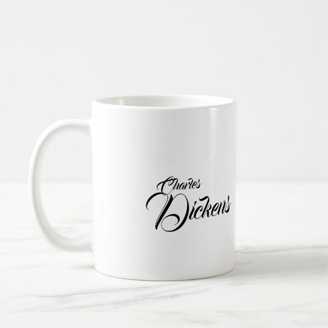 Charles Dickens Kaffeetasse (Links)