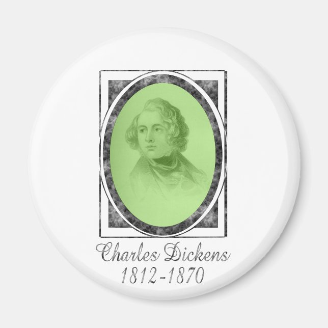 Charles Dickens Magnet (Vorne)