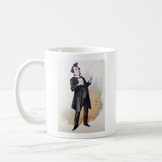 Charles Dickens, Martin Chuzzlewit, Herr Pecksniff Kaffeetasse (Links)