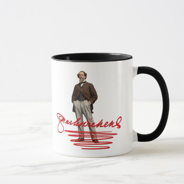 Charles Dickens Signature Mug Tasse (Rechts)