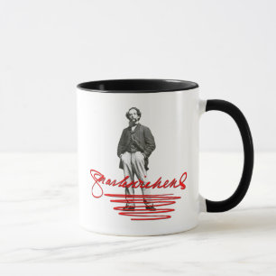 Charles Dickens Signature-Tasse Tasse